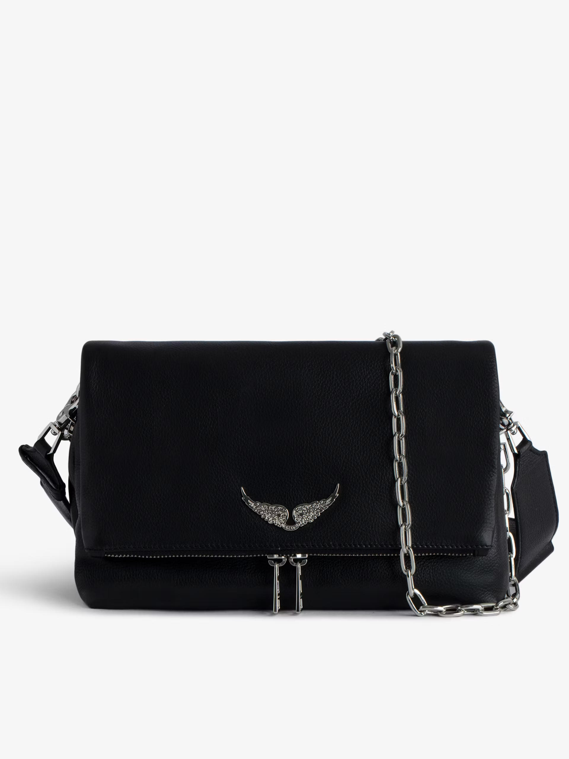 Bolso Rocky Grained Leather + Studs