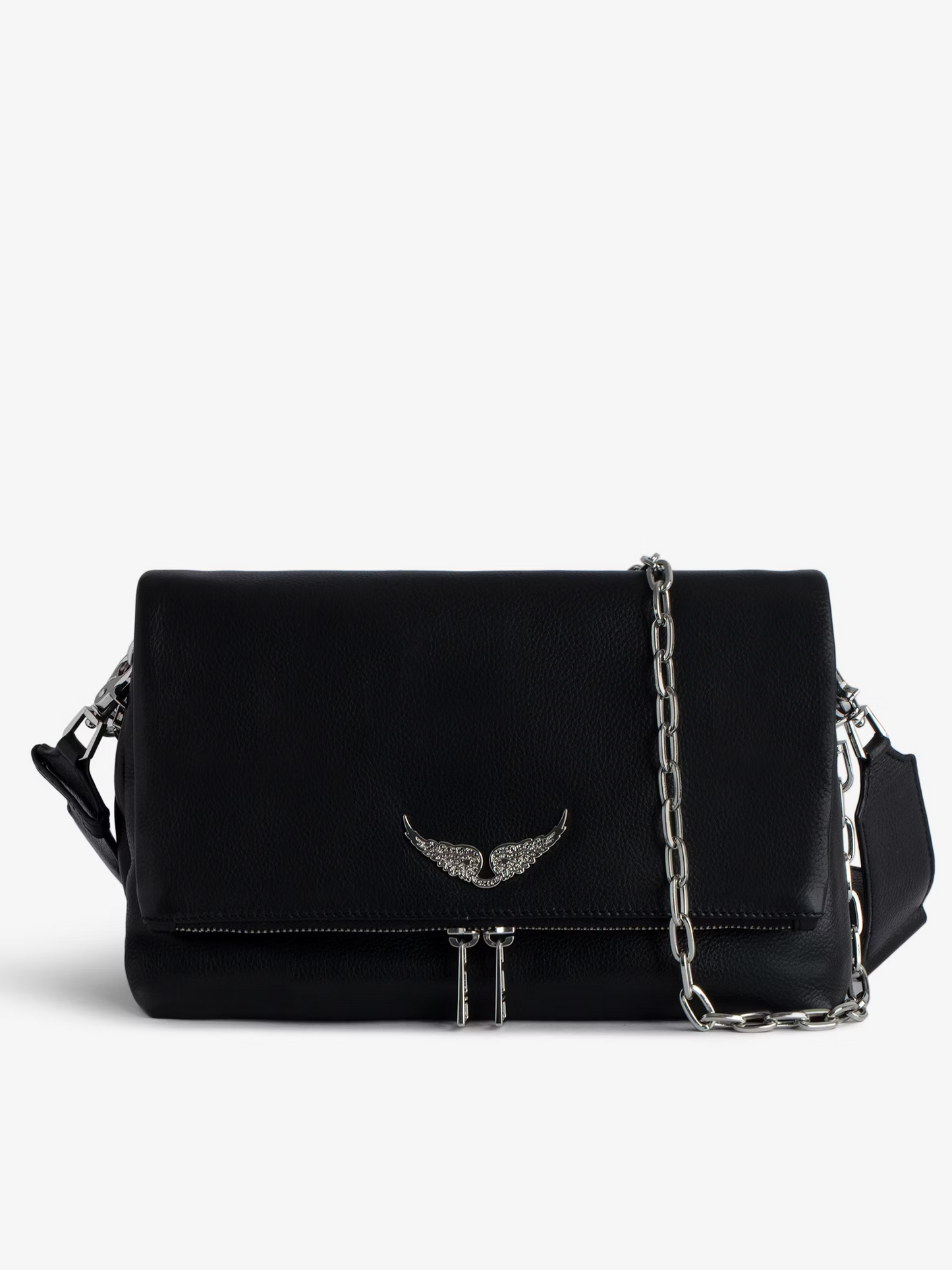 Bolso Rocky Grained Leather + Studs