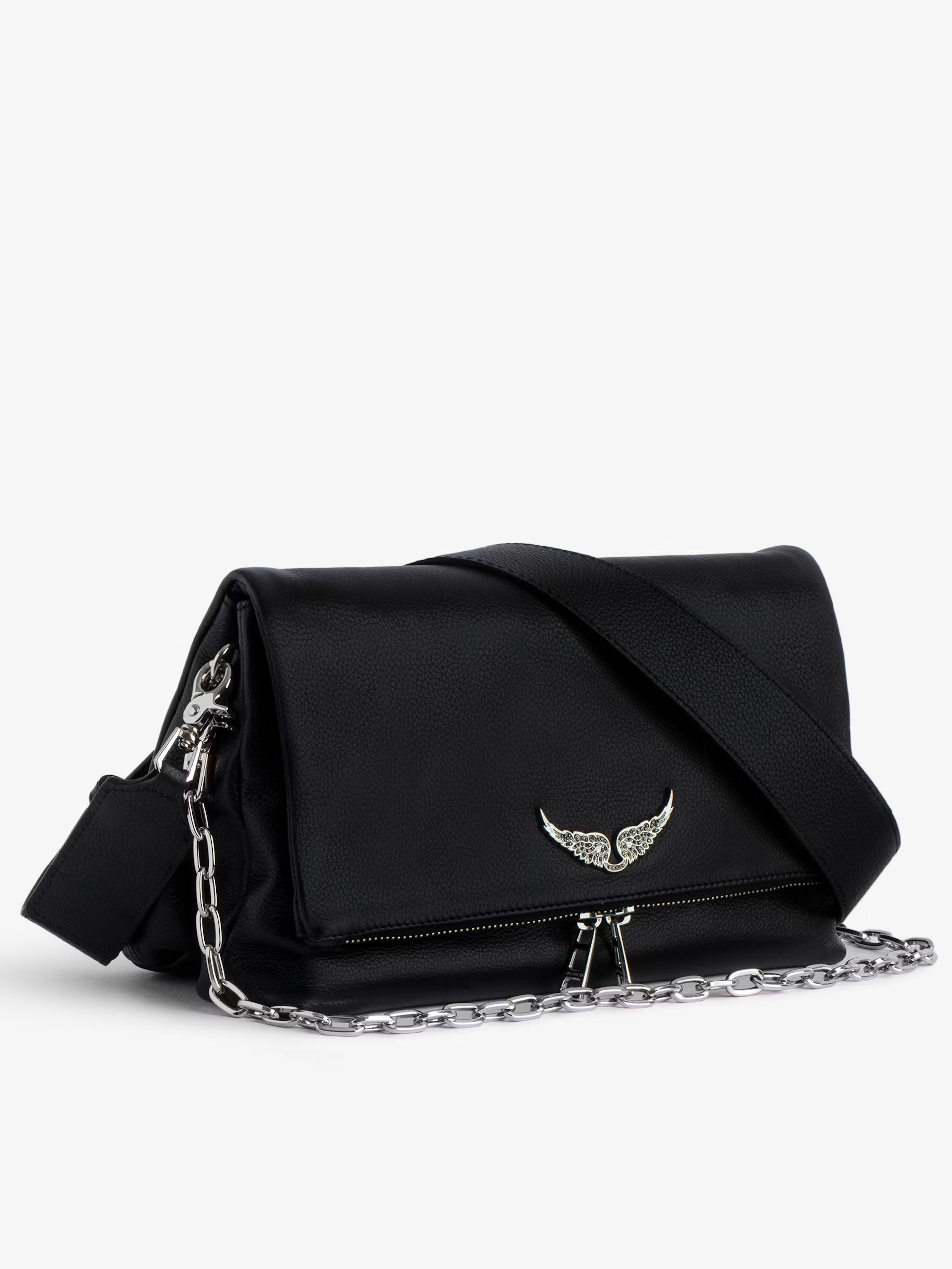 Bolso Rocky Grained Leather + Studs