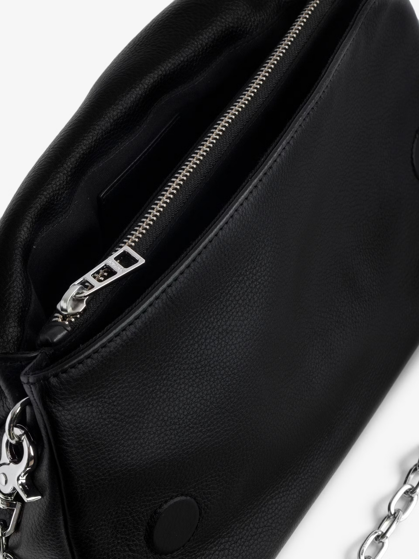Bolso Rocky Grained Leather + Studs