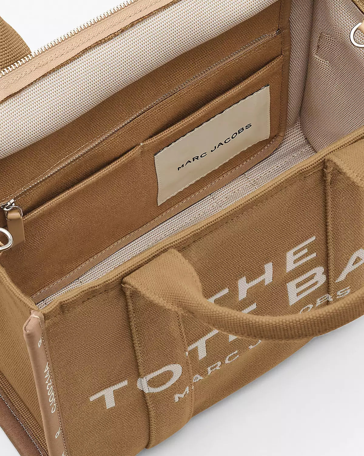 Bolso Tote Mediano De Jacquard