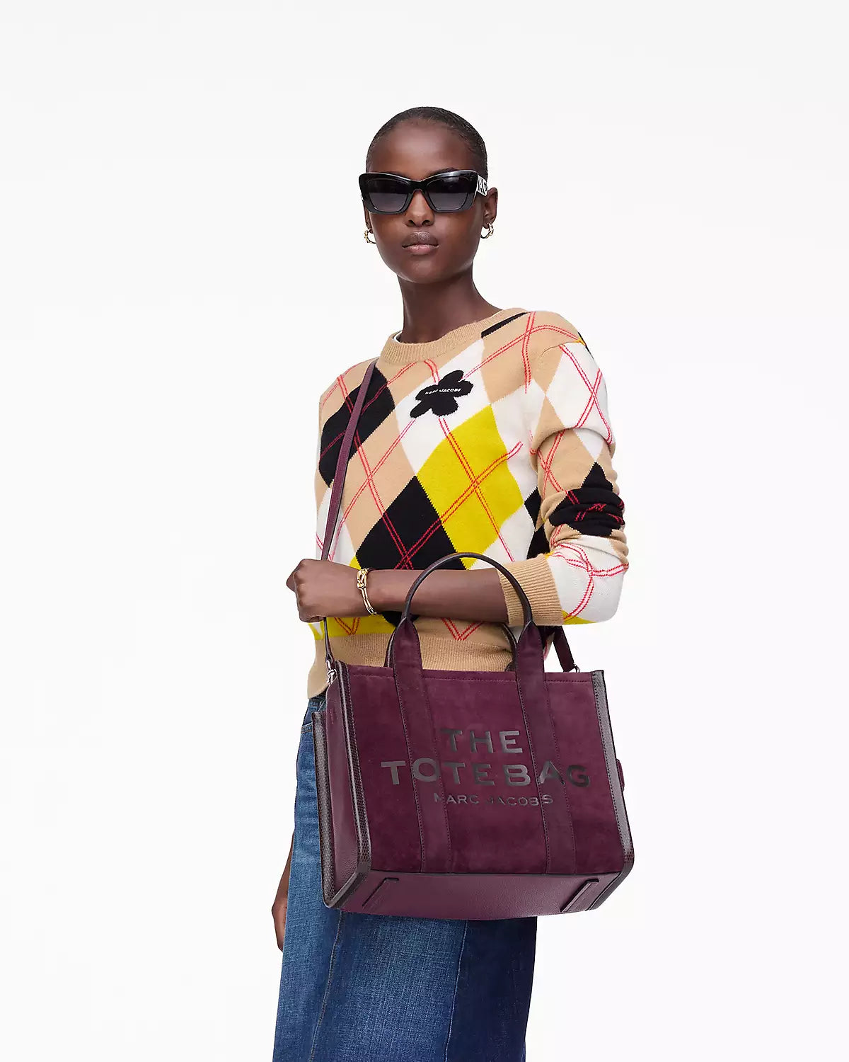 The Suede Medium Tote Bag