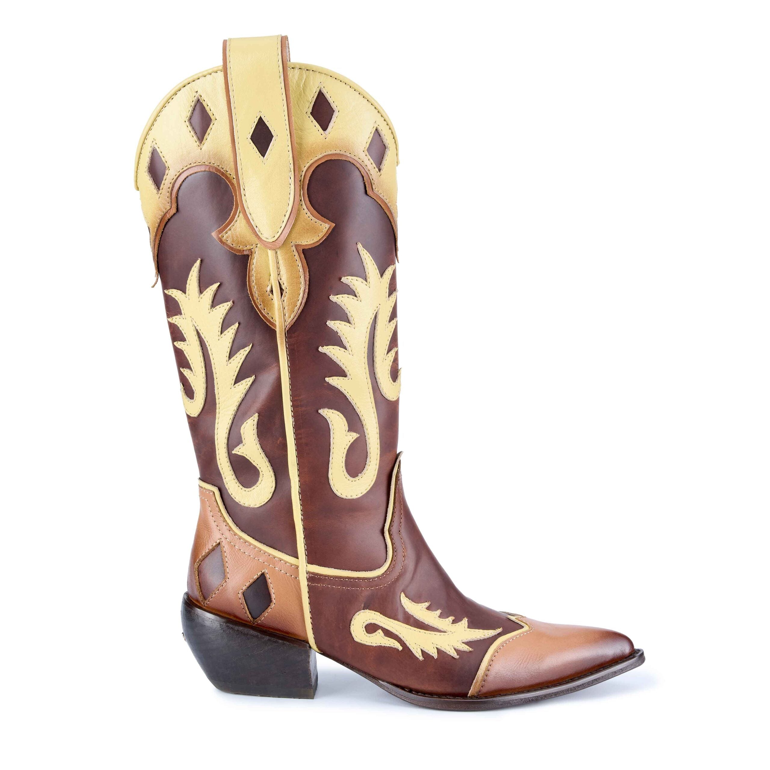 Bota Texana Espiritu PATRICIA MEJIA BOTAS & BOTINES Malva CO