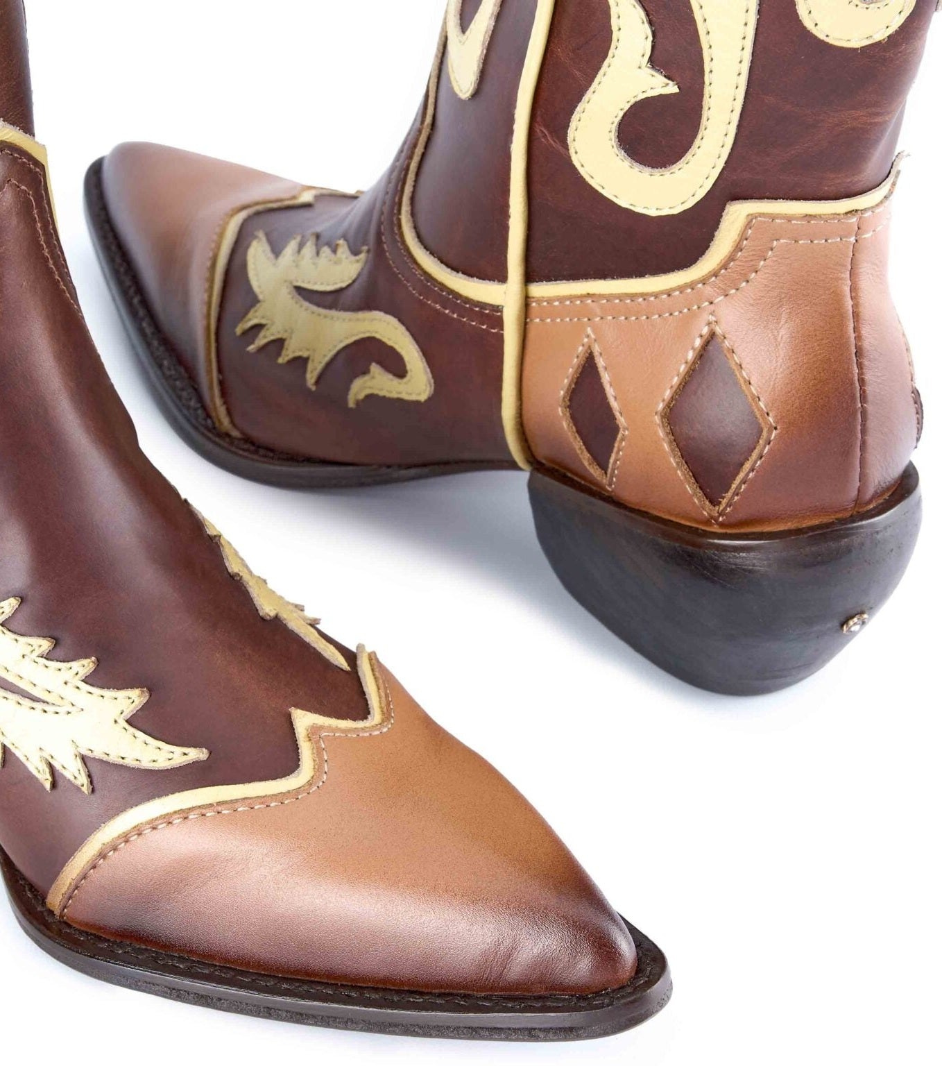 Bota Texana Espiritu PATRICIA MEJIA BOTAS & BOTINES Malva CO