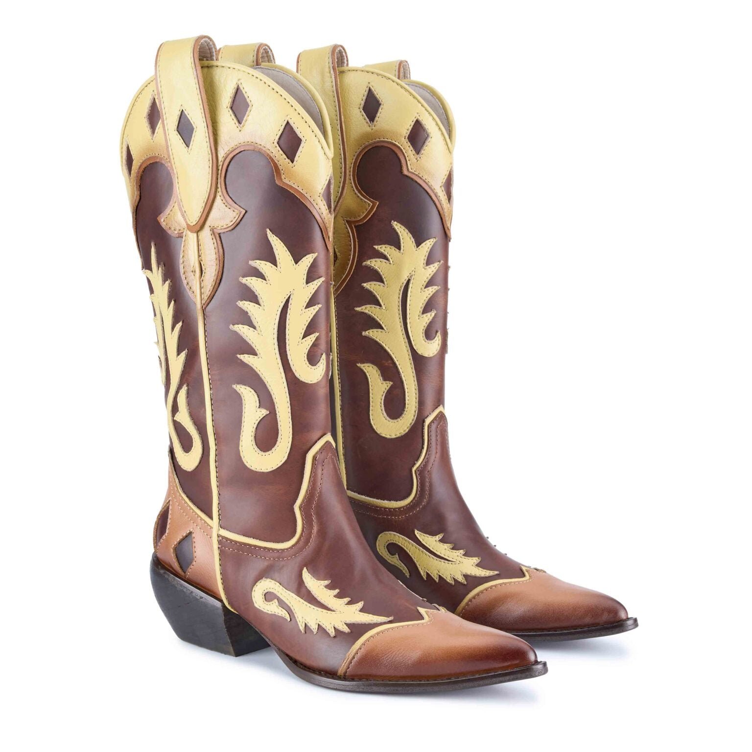 Bota Texana Espiritu PATRICIA MEJIA BOTAS & BOTINES Malva CO