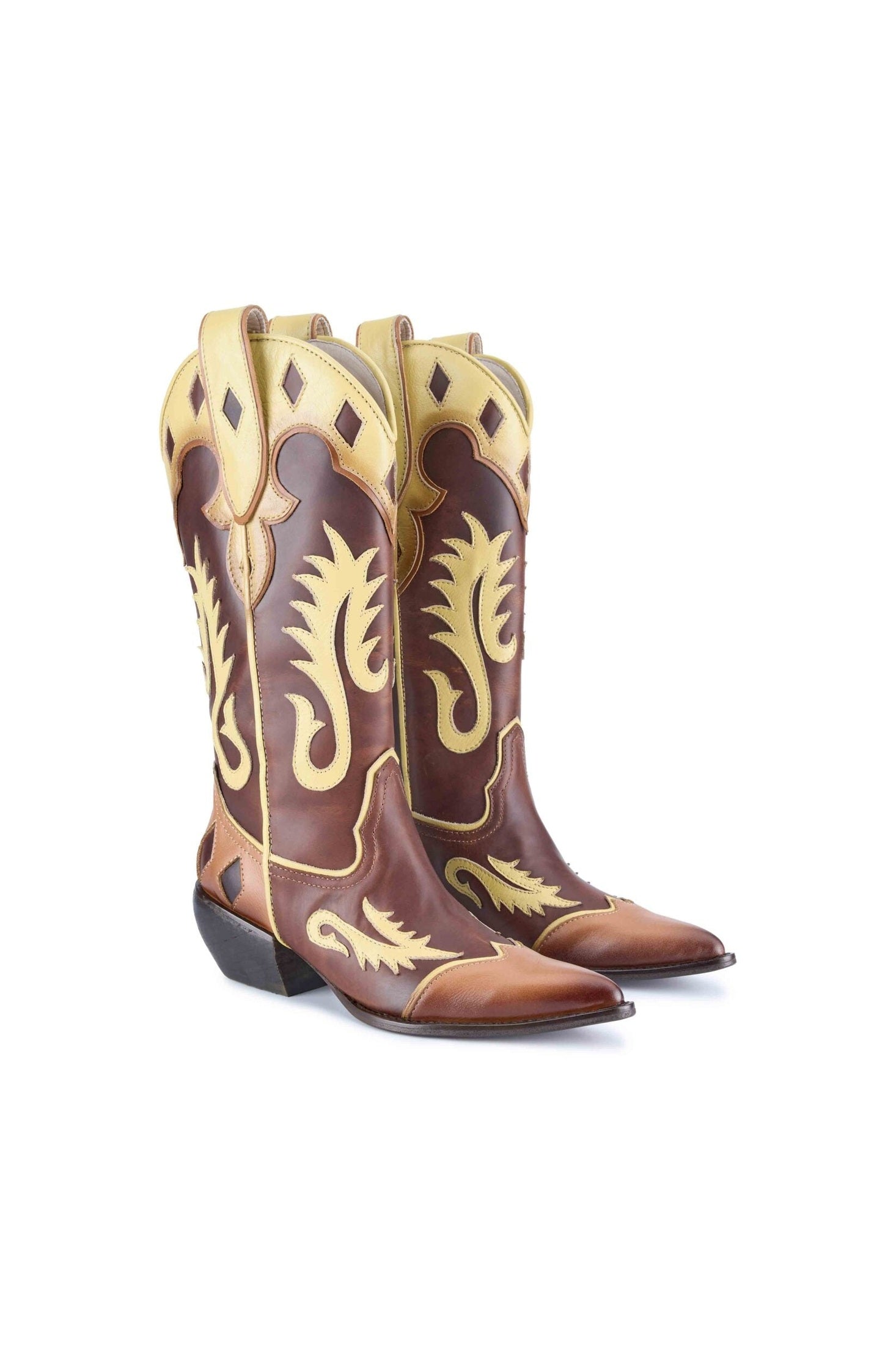 Bota Texana Espiritu PATRICIA MEJIA BOTAS & BOTINES Malva CO