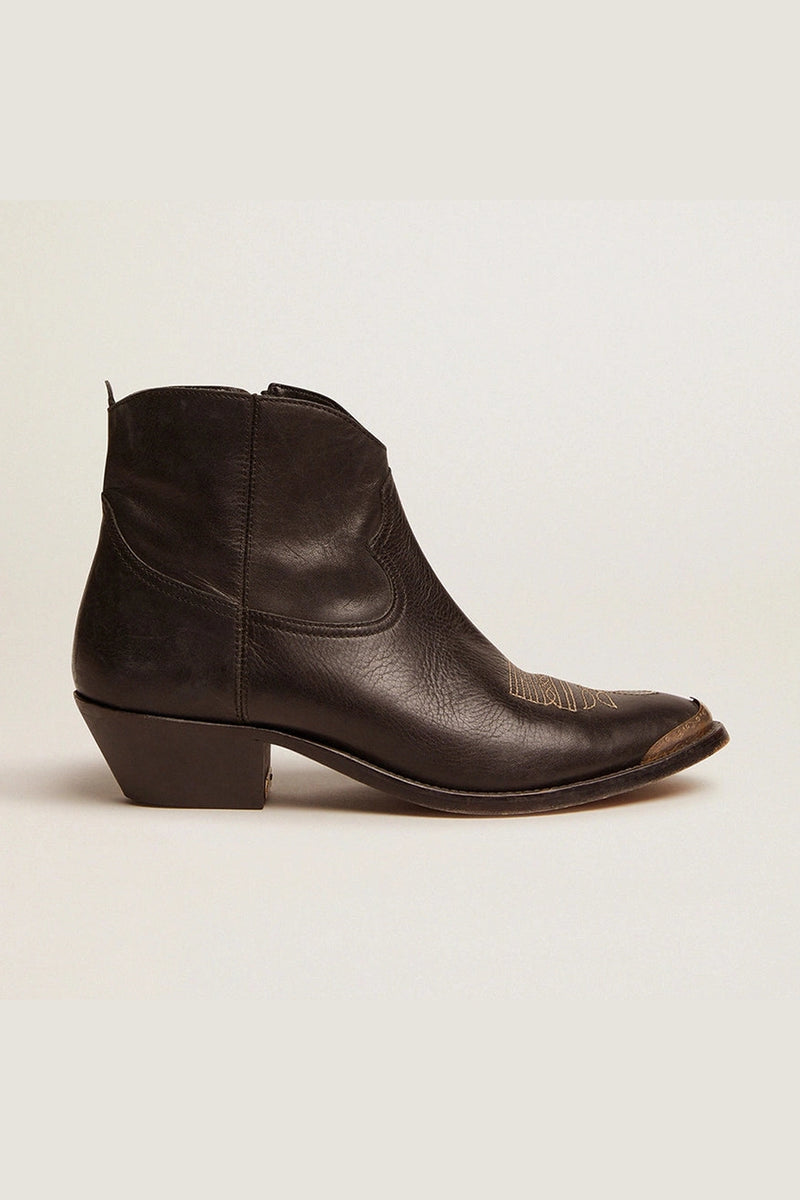 Botines Golden Goose Young Leather Upper Mujer