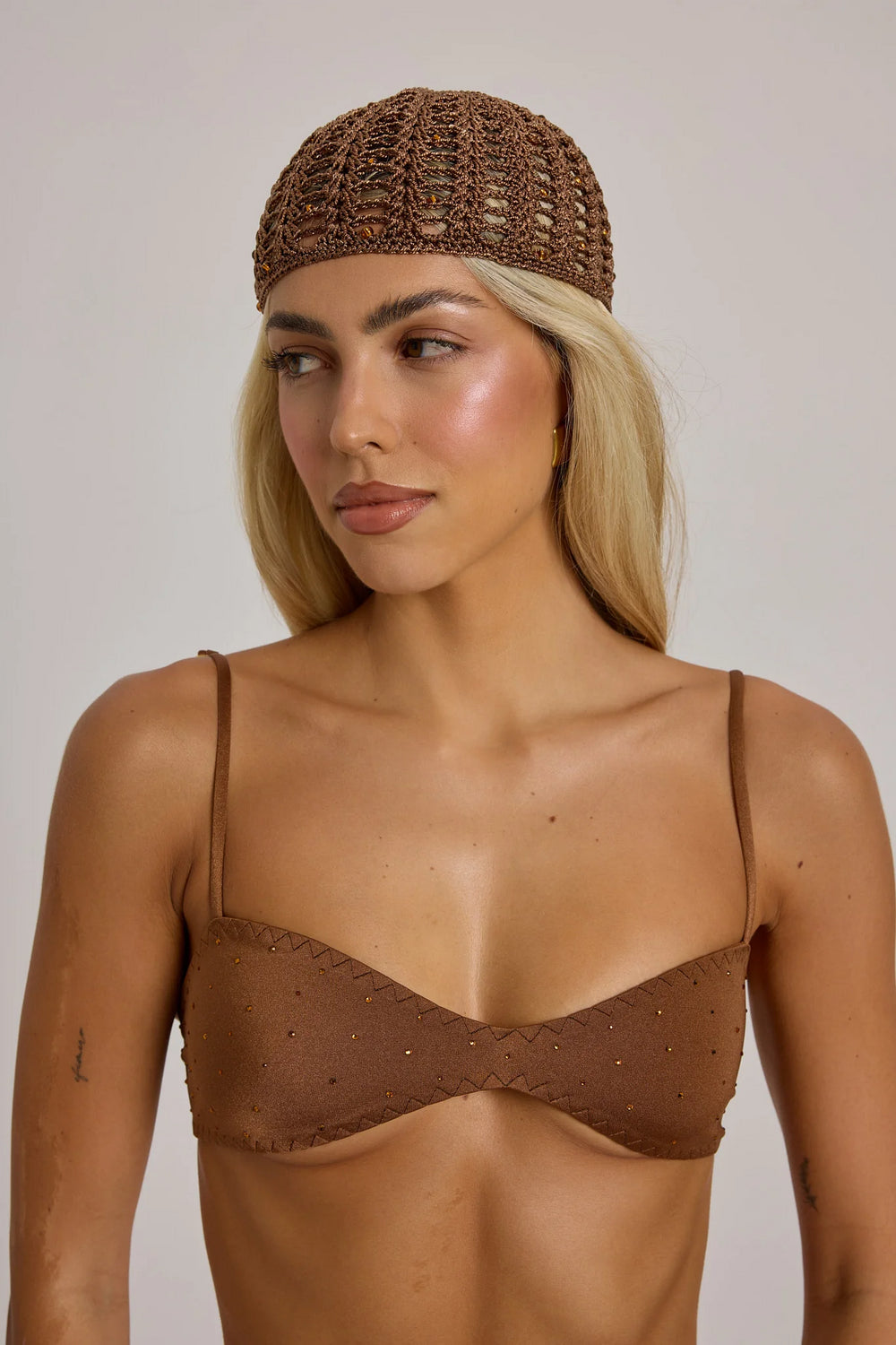 Gorro Pescador Bruna GORROS Malva CO