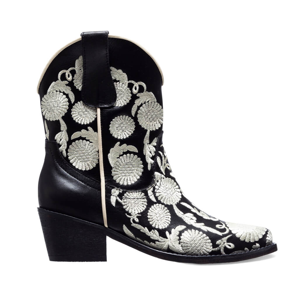 Botas Texana Flores