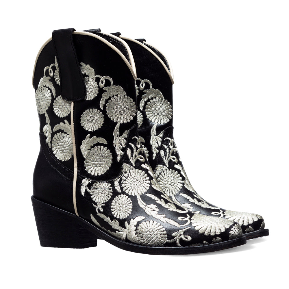 Botas Texana Flores
