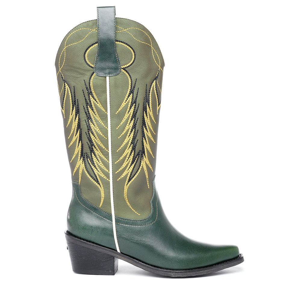 Botas Texana Vinculo Verde