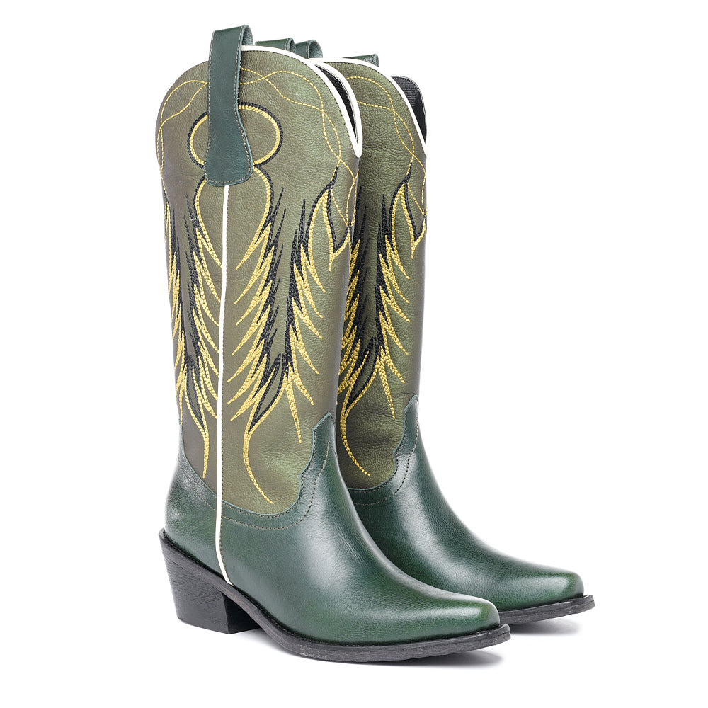 Botas Texana Vinculo Verde