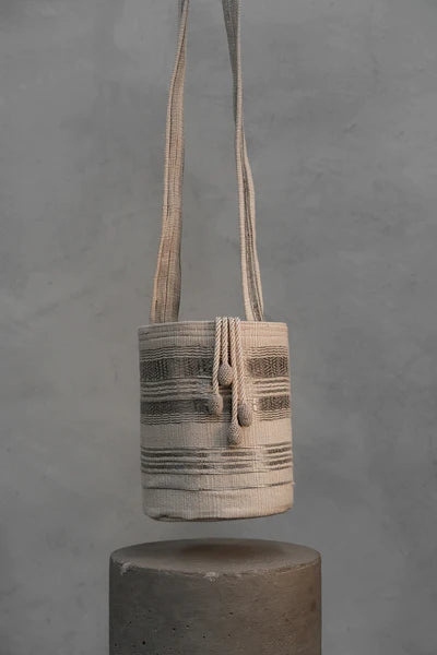 Bucket Bag Apalca VERDI MOCHILAS Malva CO