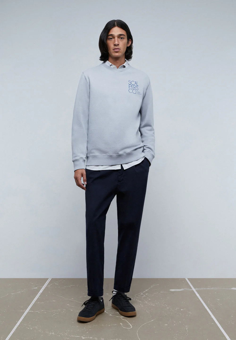 Sweater Museum Greyish Blue Xl