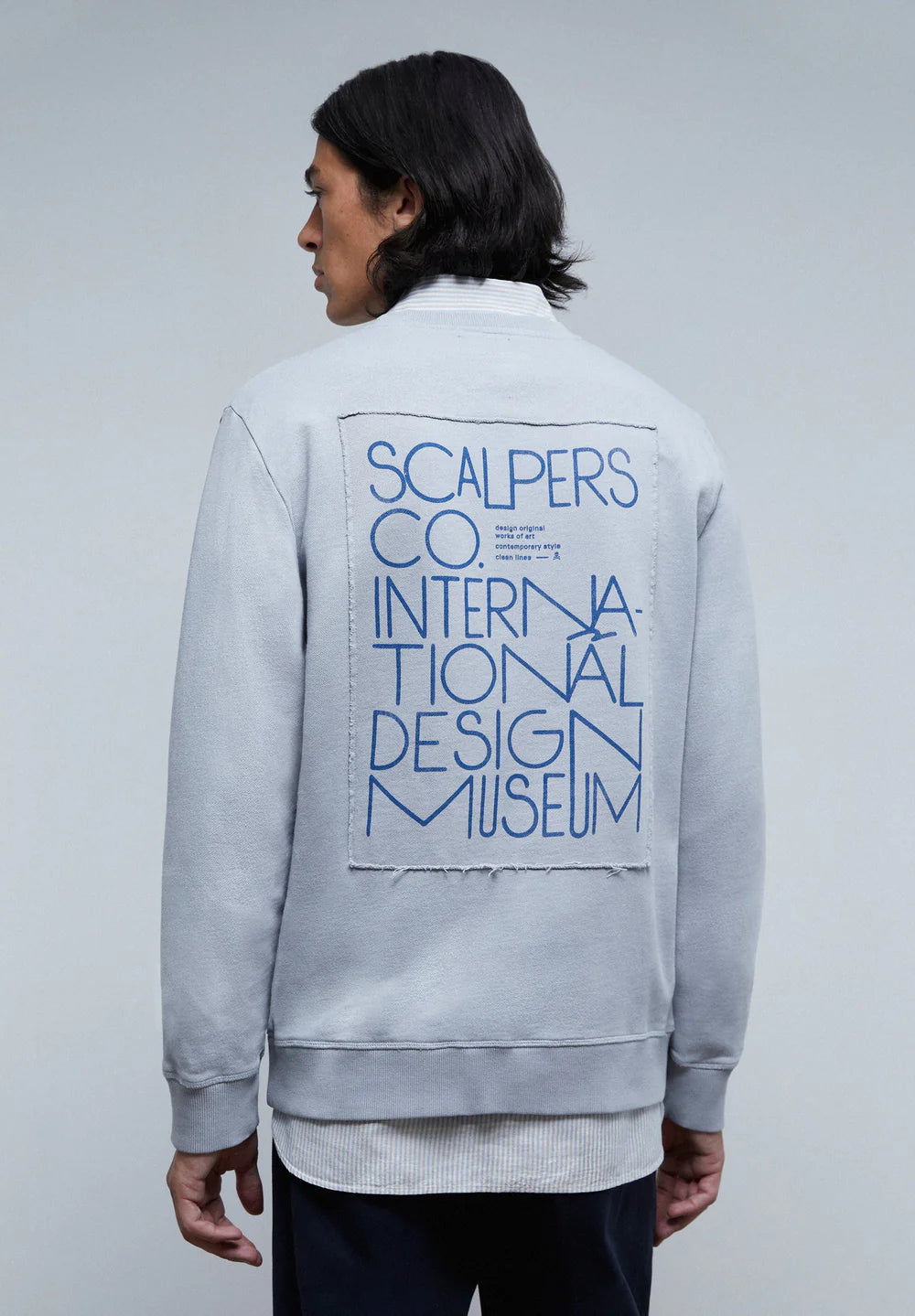 Sweater Museum Greyish Blue Xl