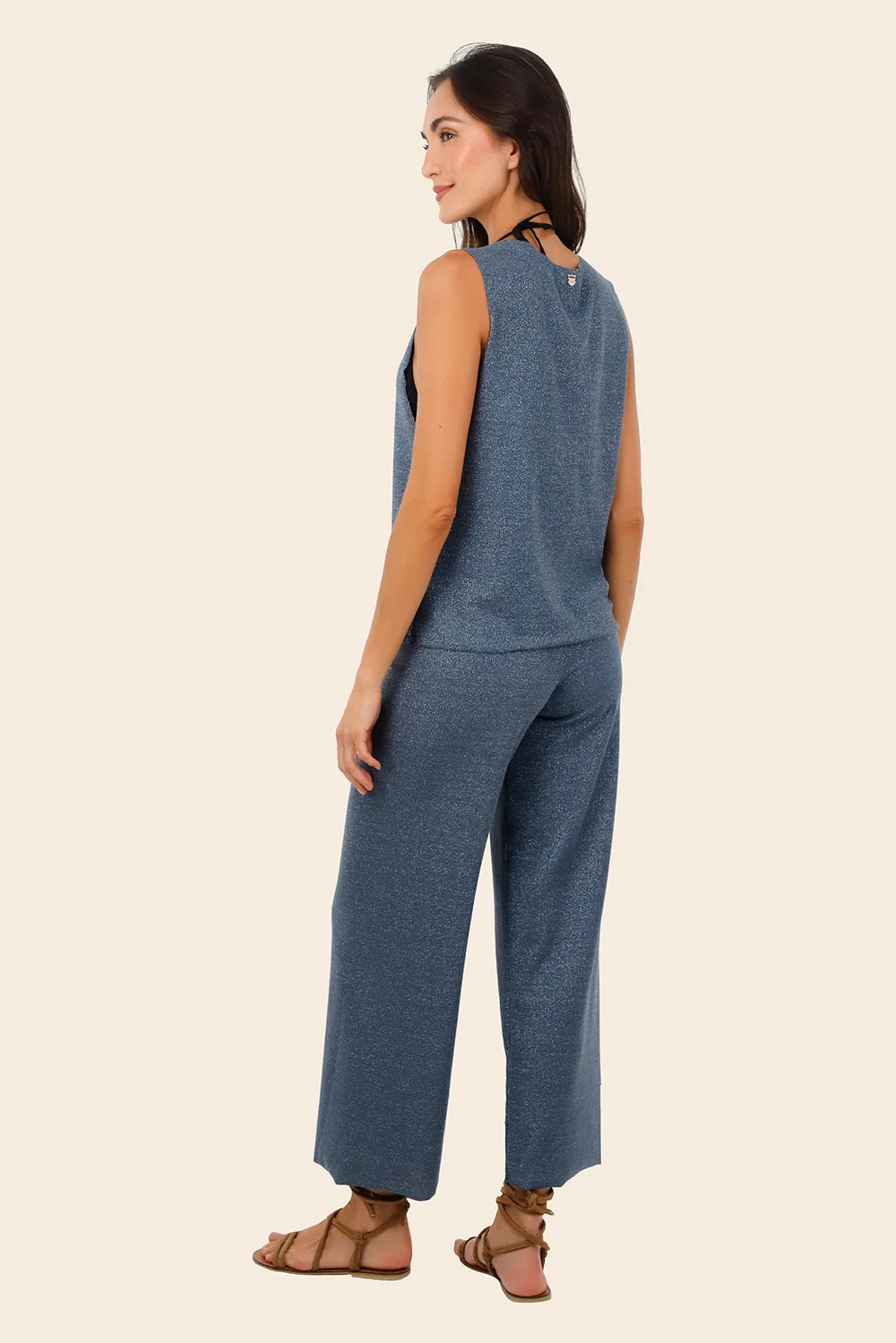 Pantalón Cove Textured Deep Blue