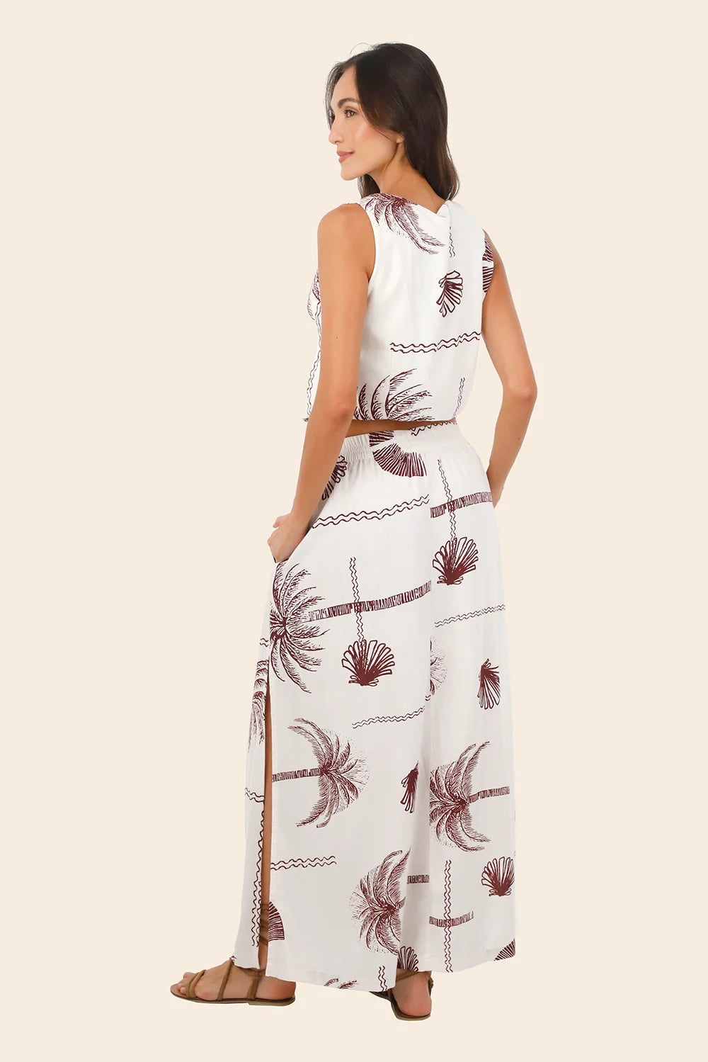 Chaleco Oleana Lines Tropic