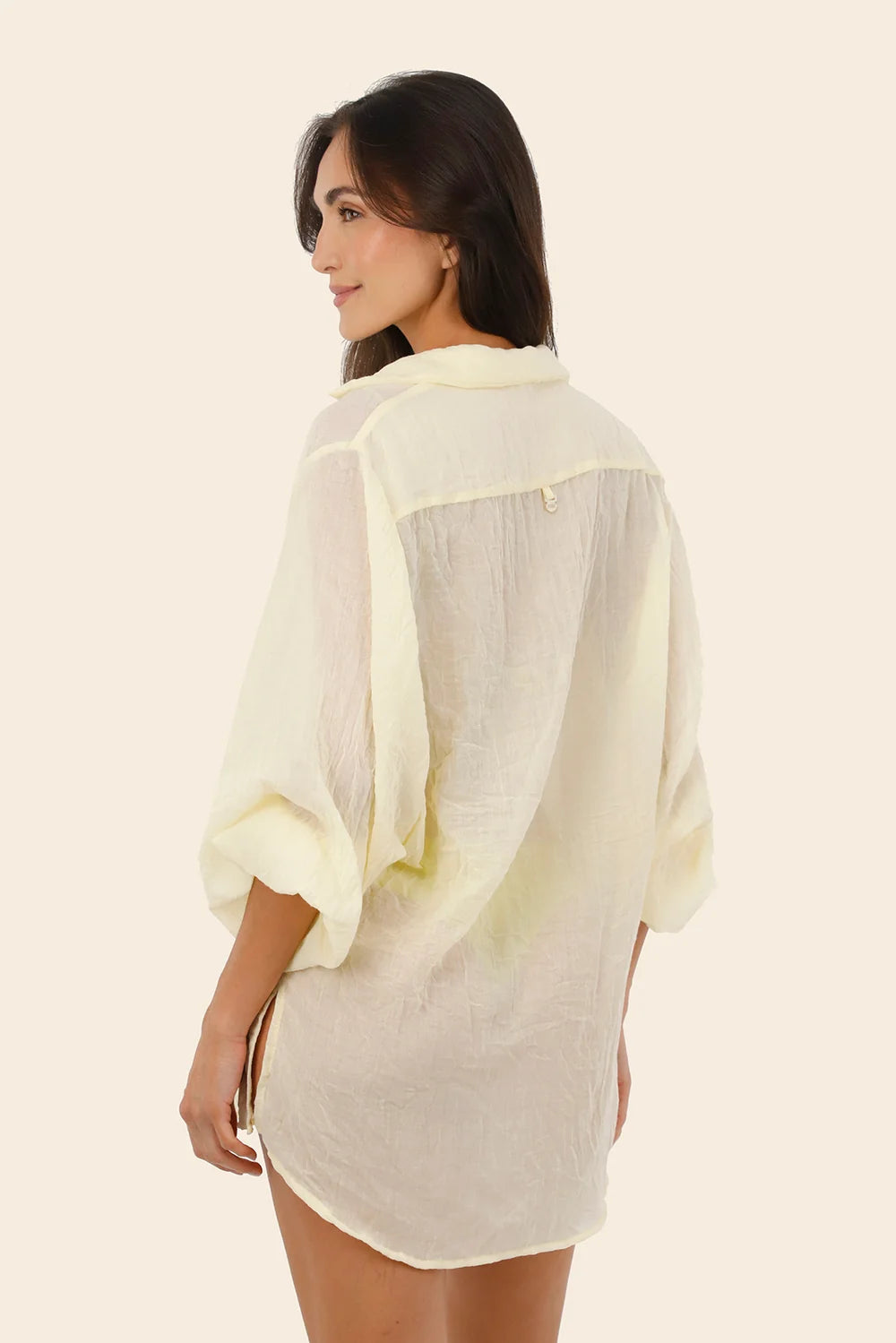 Camisa Akumal Buttercream