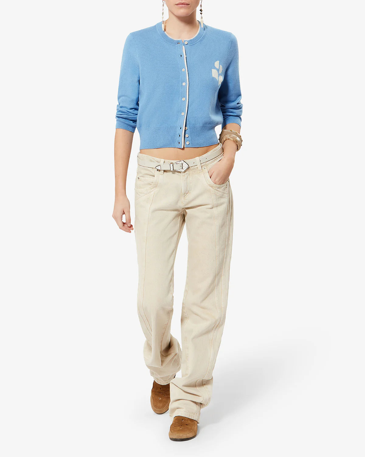 Cardigan Lona ISABEL MARANT CARDIGAN Malva CO