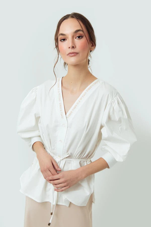 Camisa Creo Ivory