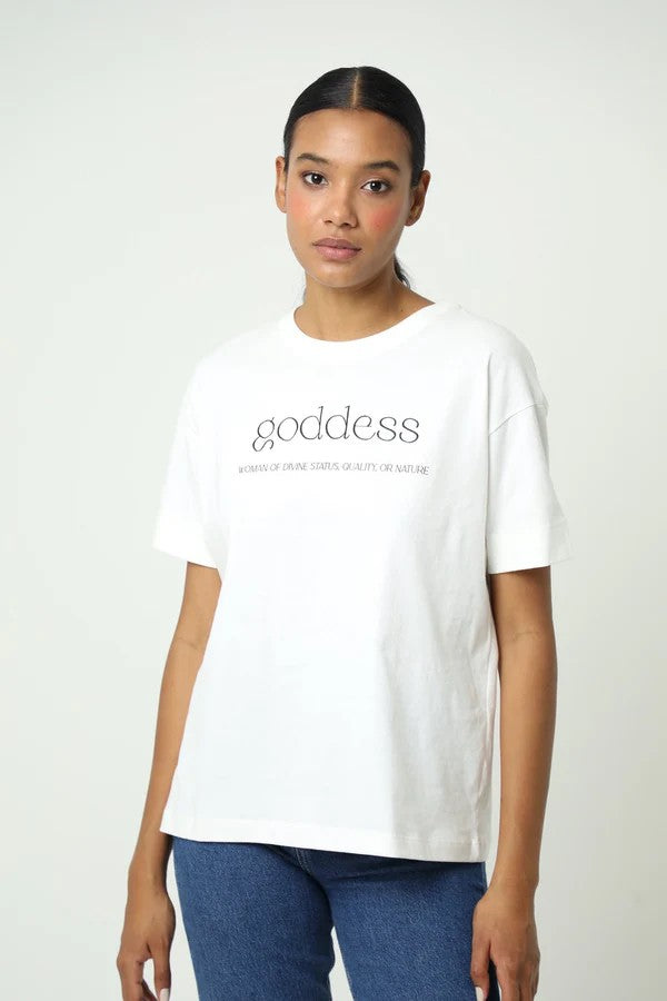 T-Shirt Goddess Ivory