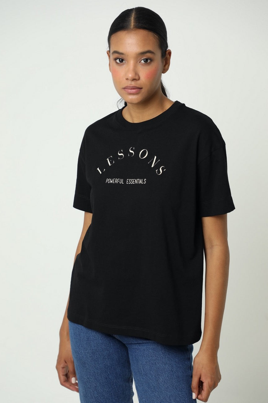 T-Shirt Lessons Black