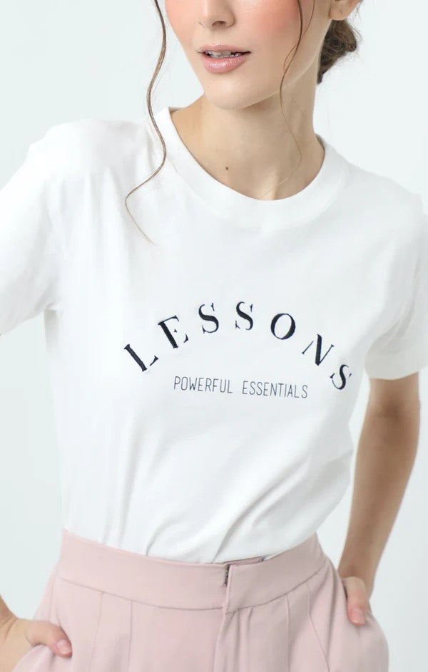 T-Shirt Lessons Ivory