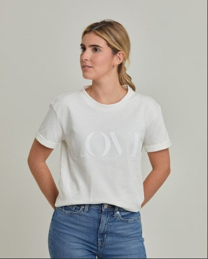 T-Shirt Love Ivory