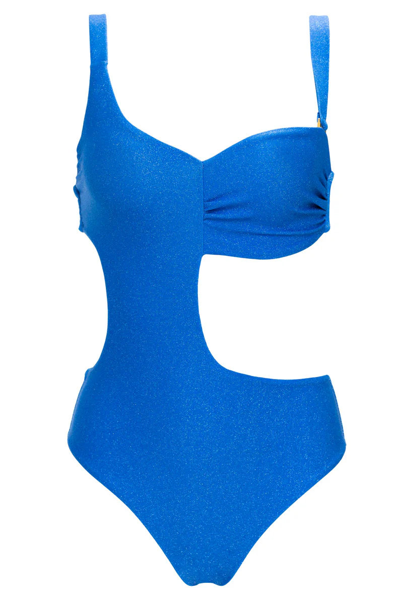 One Piece Asimétrico Kaleidoscopio