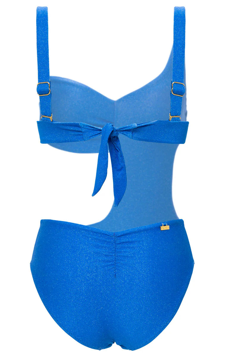 One Piece Asimétrico Kaleidoscopio