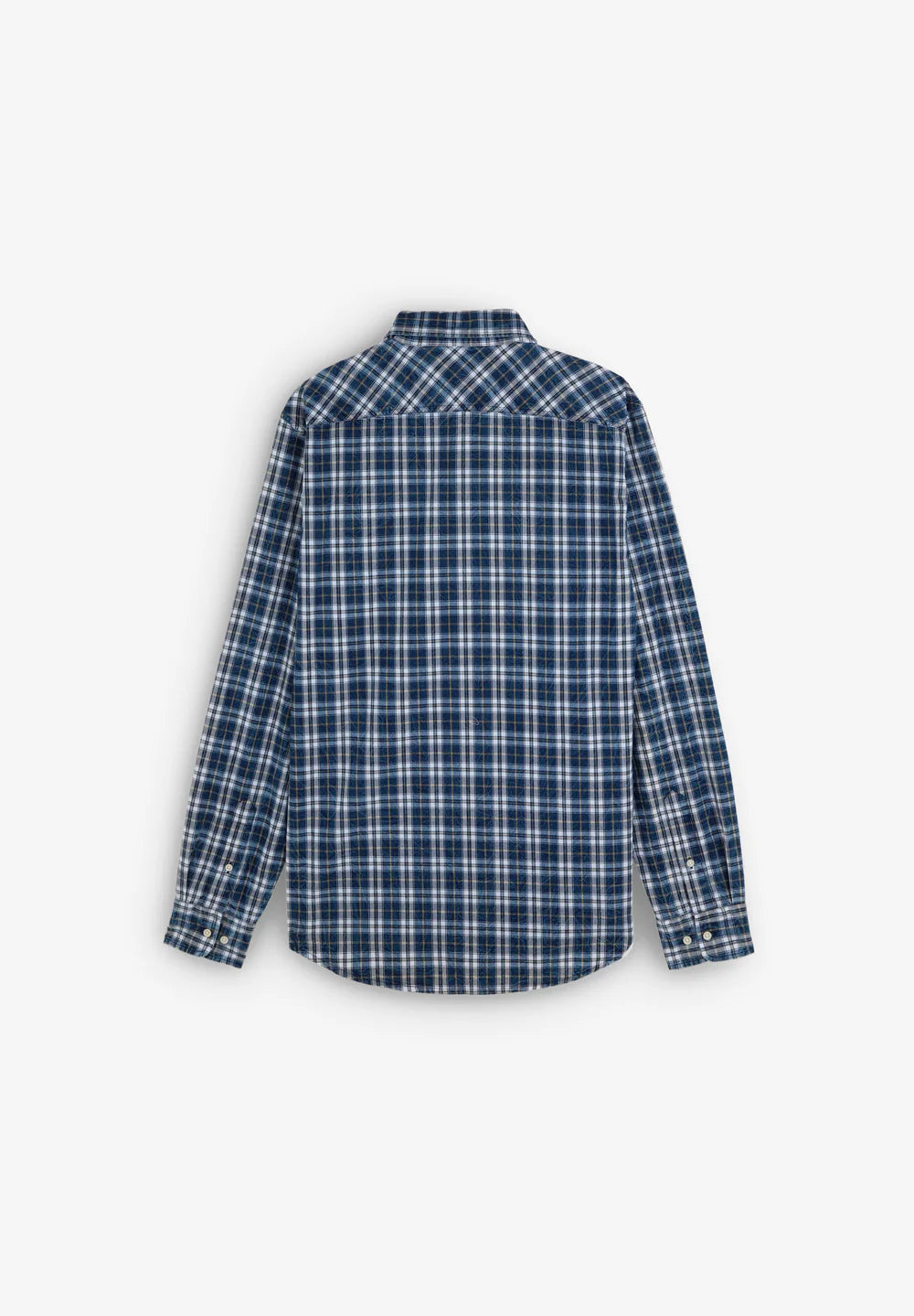 Camisa Mark K Checks Denim