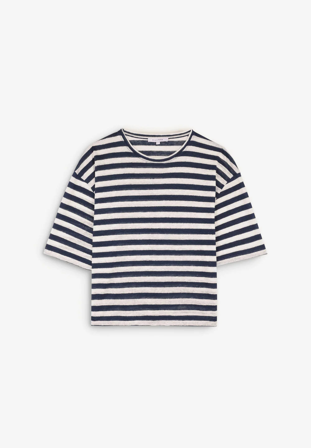 T-Shirt Linen Stripes Tee