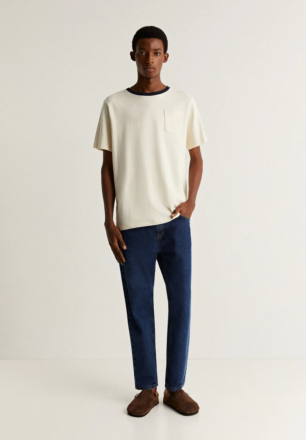 T-Shirt Contrast Retro Tee
