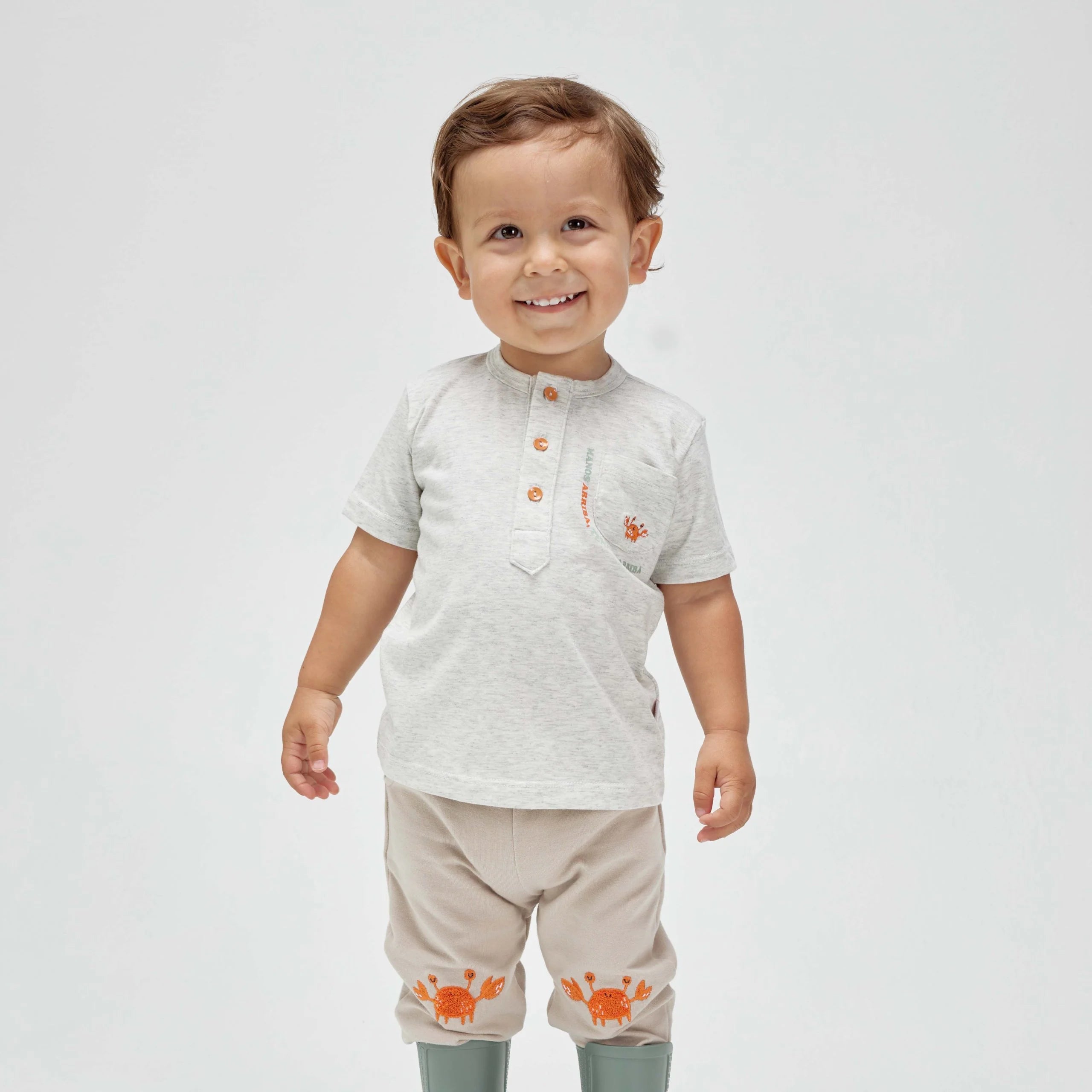 T-shirt Bolsillo Cangrejo