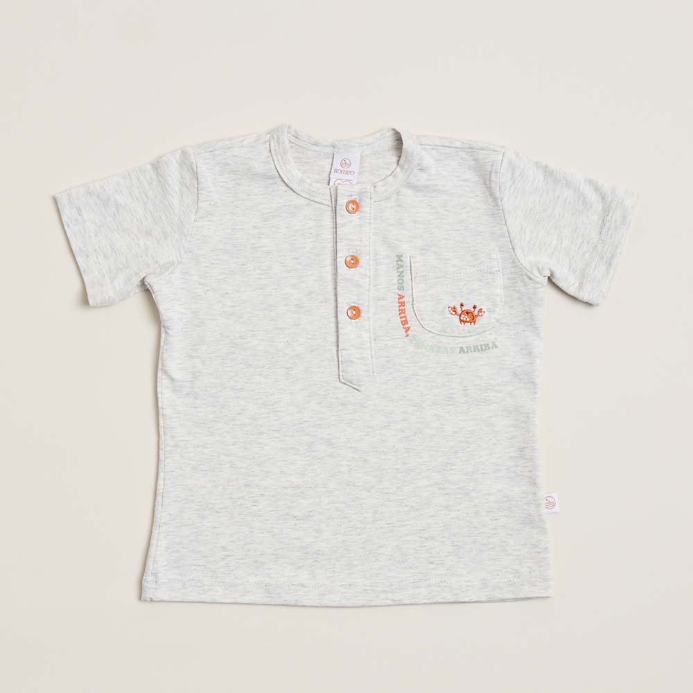 T-shirt Bolsillo Cangrejo