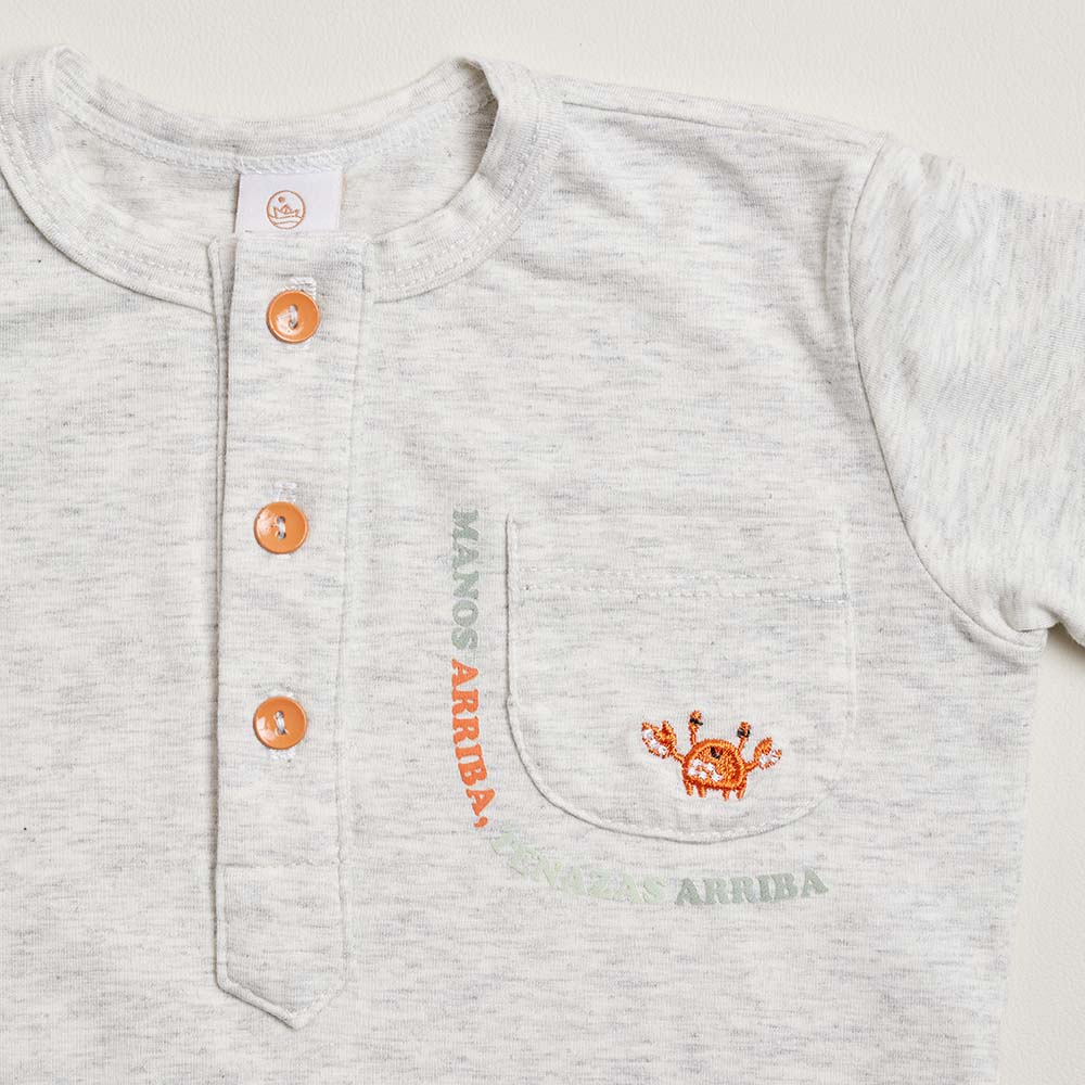 T-shirt Bolsillo Cangrejo