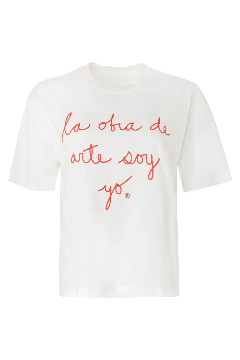 T-Shirt Clasica Lodasy Letras Rojas