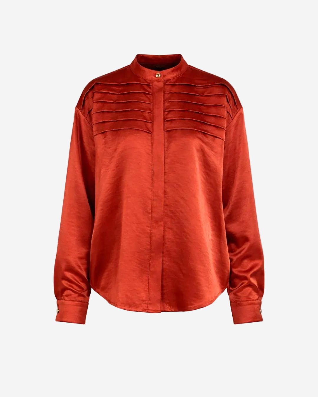Camisa Eugenia Terracota FLOW CAMISAS Malva CO