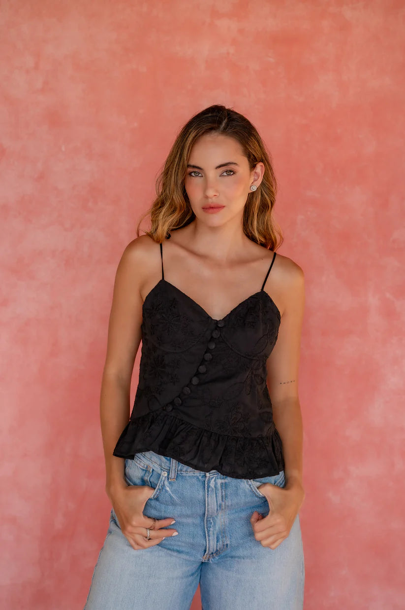 Camisa Carbón Negro