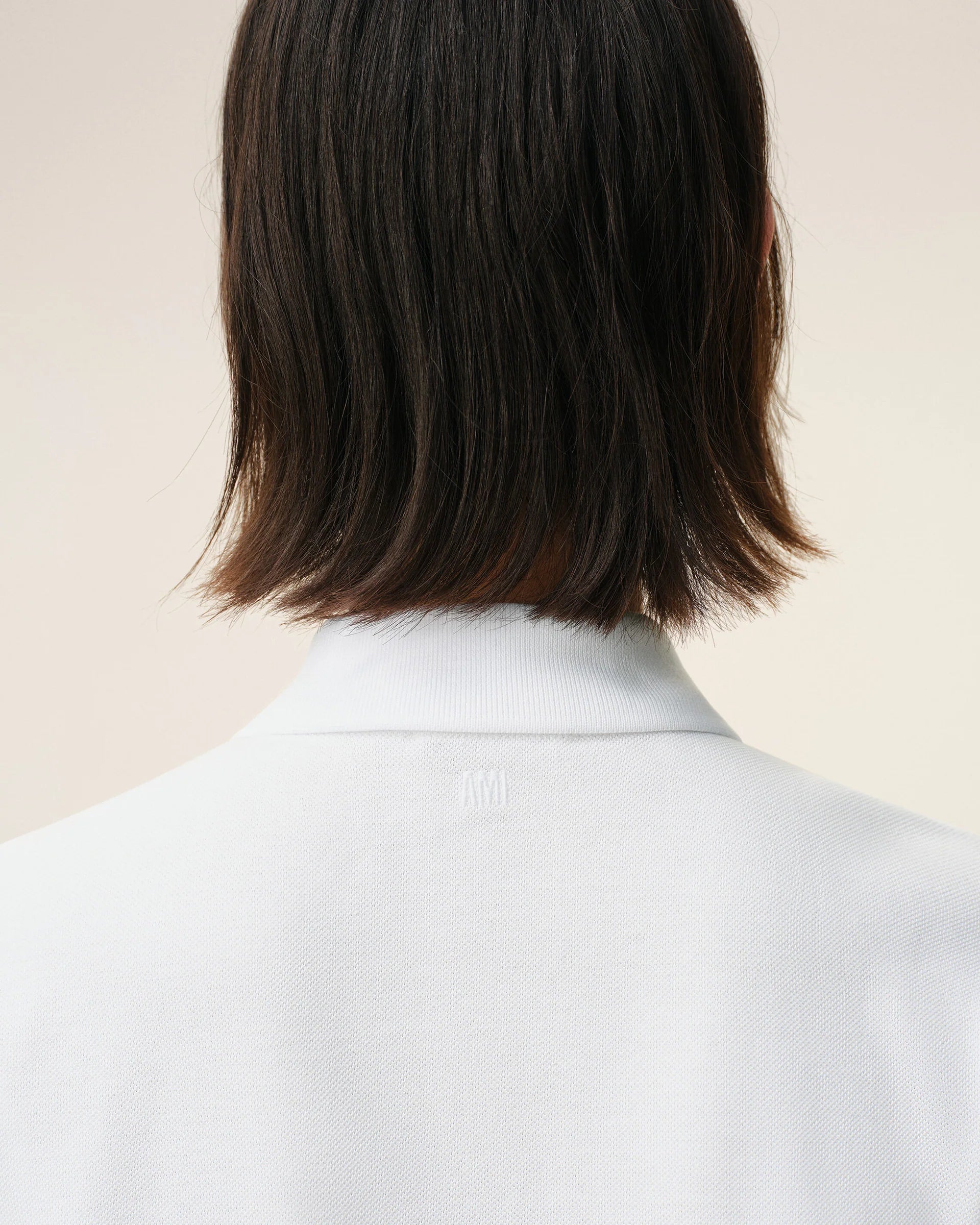 Polo De Algodón Blanco Ami De Coeur