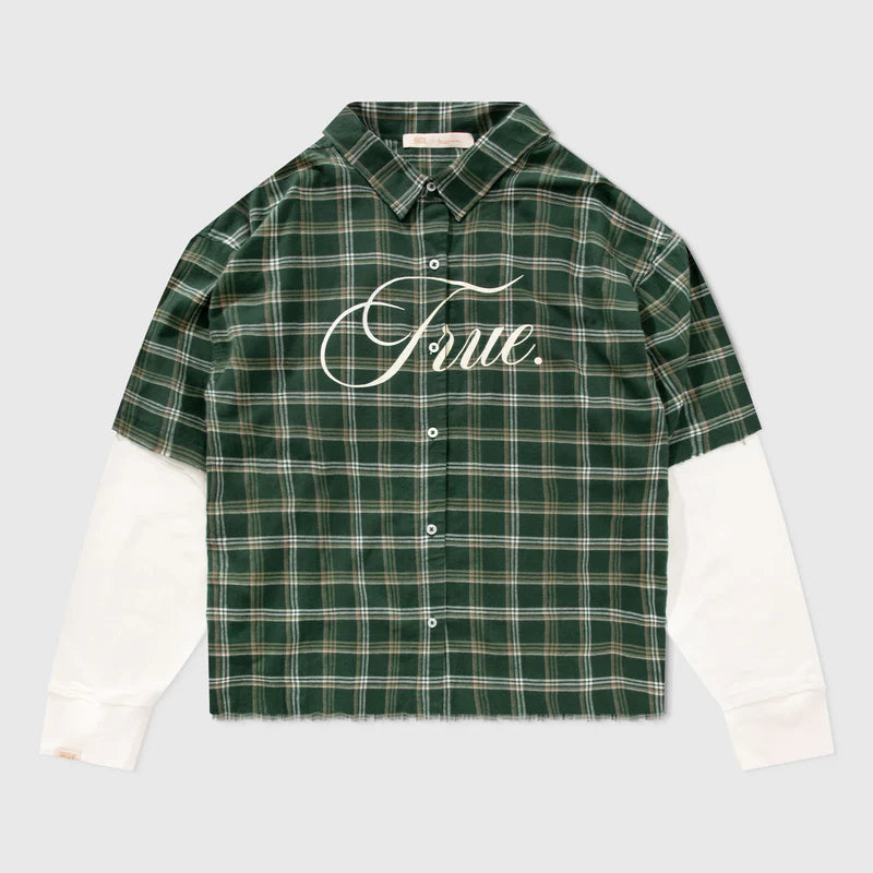 Camisa Layer Grind Ds Verde TRUE CAMISAS Malva CO