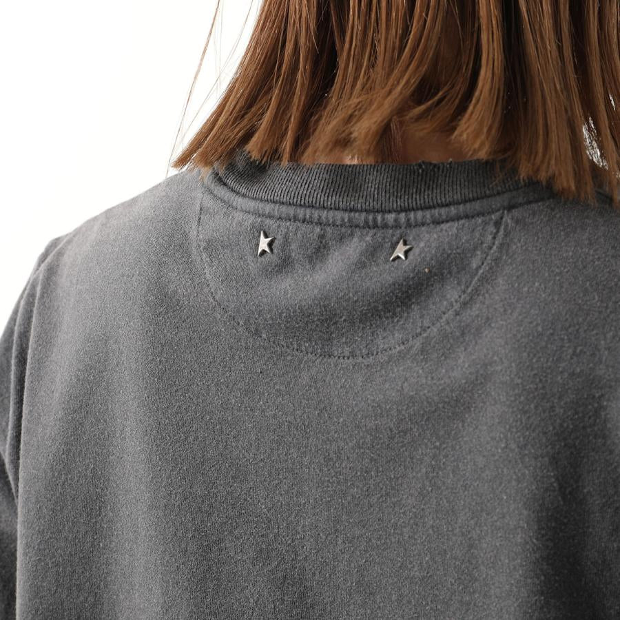 T-Shirt con Logo GOLDEN GOOSE T-SHIRT Malva CO