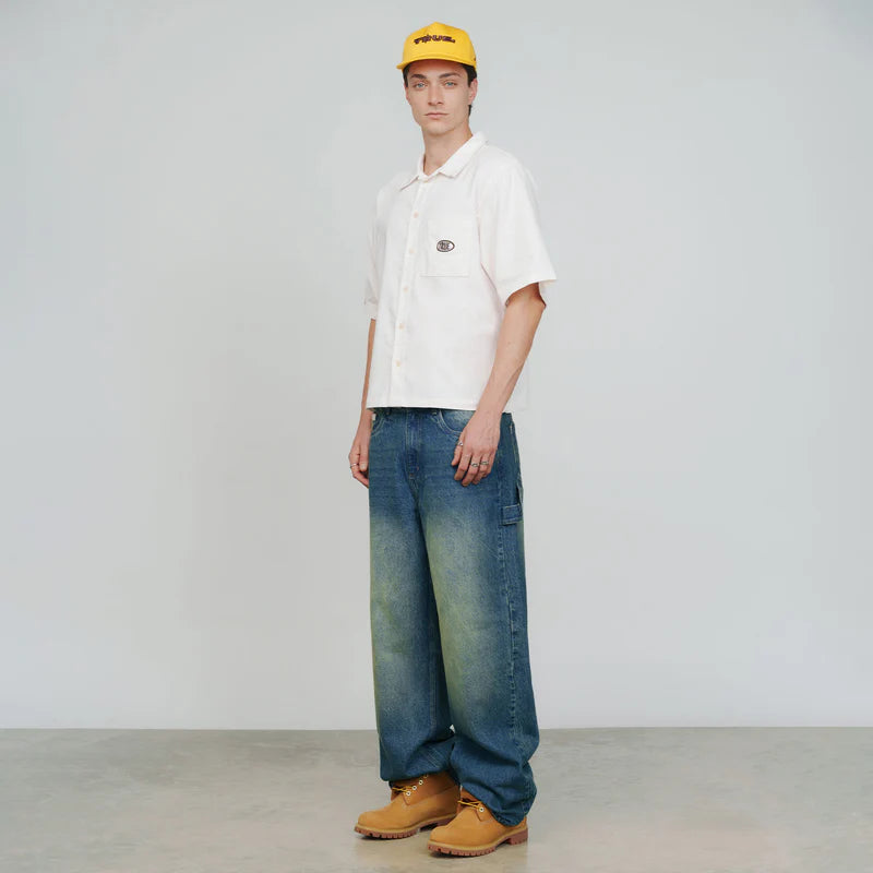 Camisa De Pana Medianoche Blanca