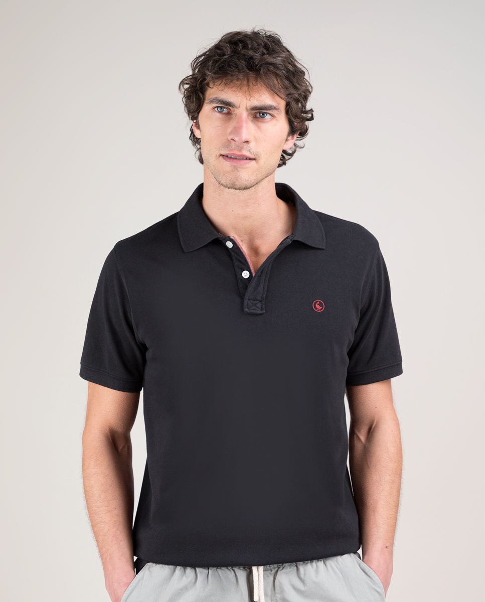 Polo Piqué Garment Dyed EL GANSO POLOS Malva CO