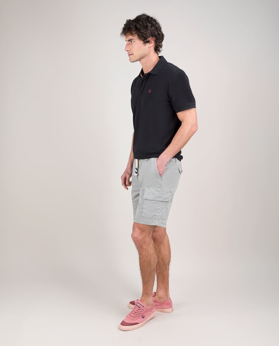 Polo Piqué Garment Dyed EL GANSO POLOS Malva CO