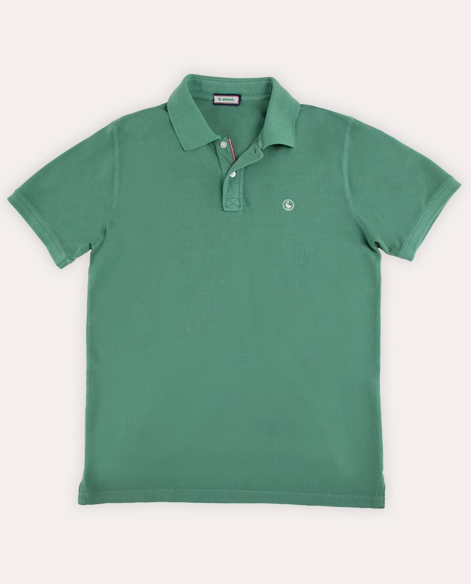 Polo Piqué Garment Dyed EL GANSO POLOS Malva CO