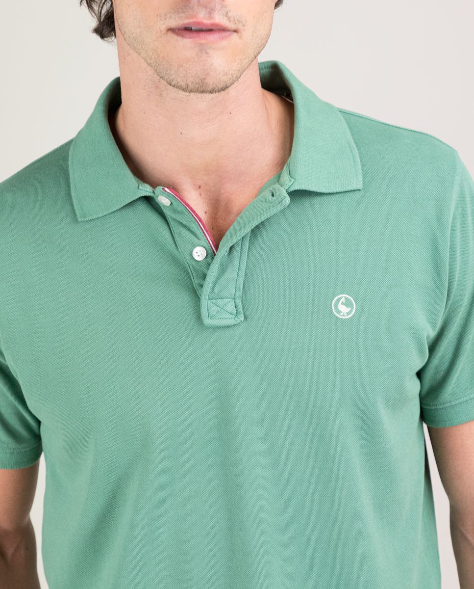 Polo Piqué Garment Dyed