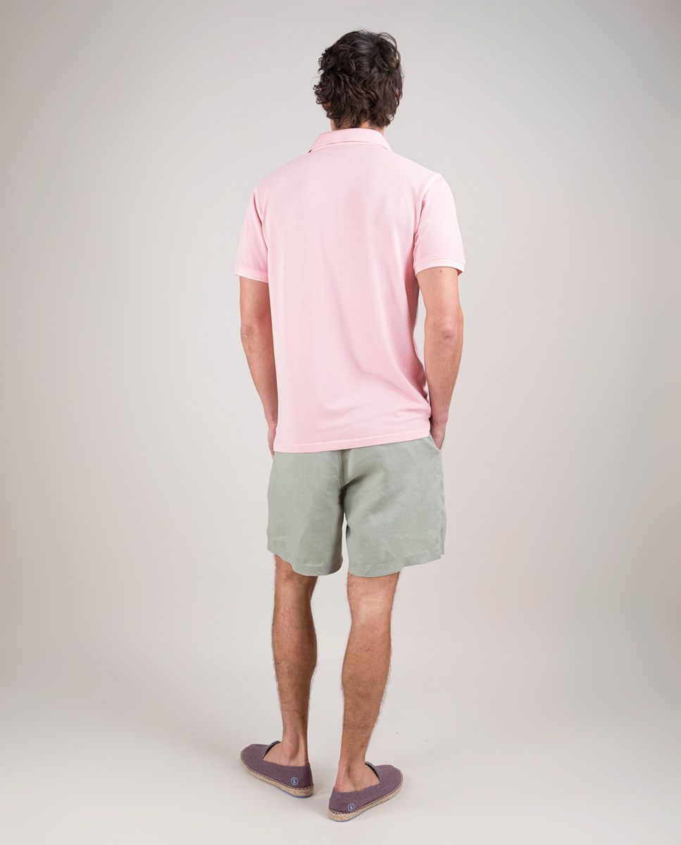 Polo Piqué Garment Dyed EL GANSO POLOS Malva CO