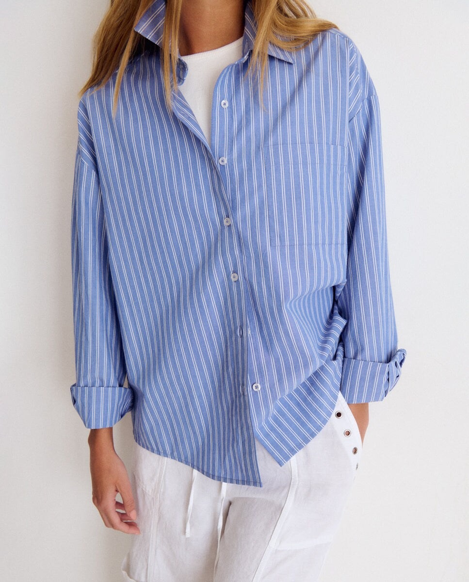 Camisa Rayas Algodon