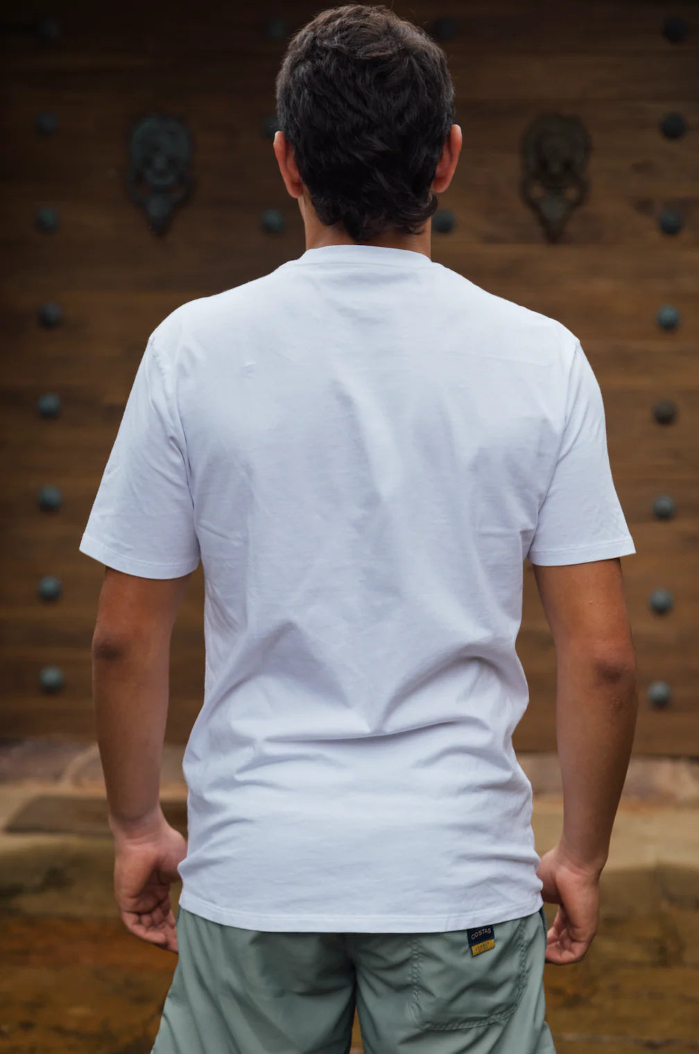 Camiseta Blanca Para Hombre